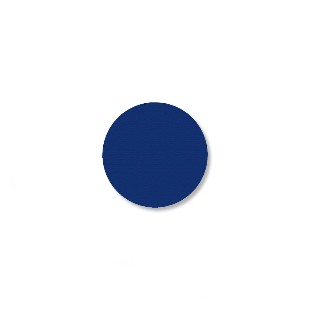 1 Inch Blue Warehouse Marking Dots - Mighty Line