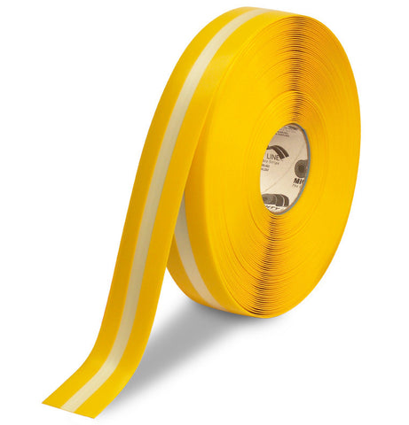 2" Yellow MightyGlow with Luminescent Center Line