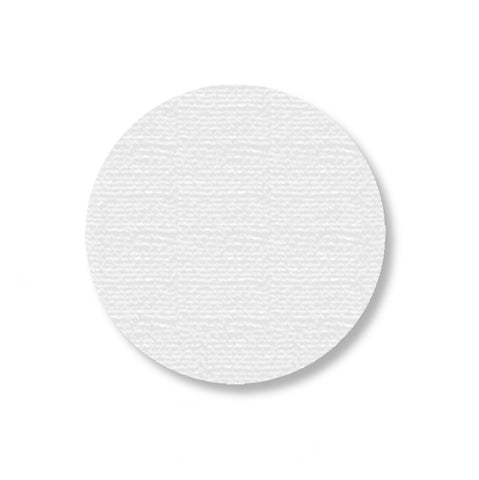 3.5 Inch White Industrial Floor Tape Dots - Pack of 100