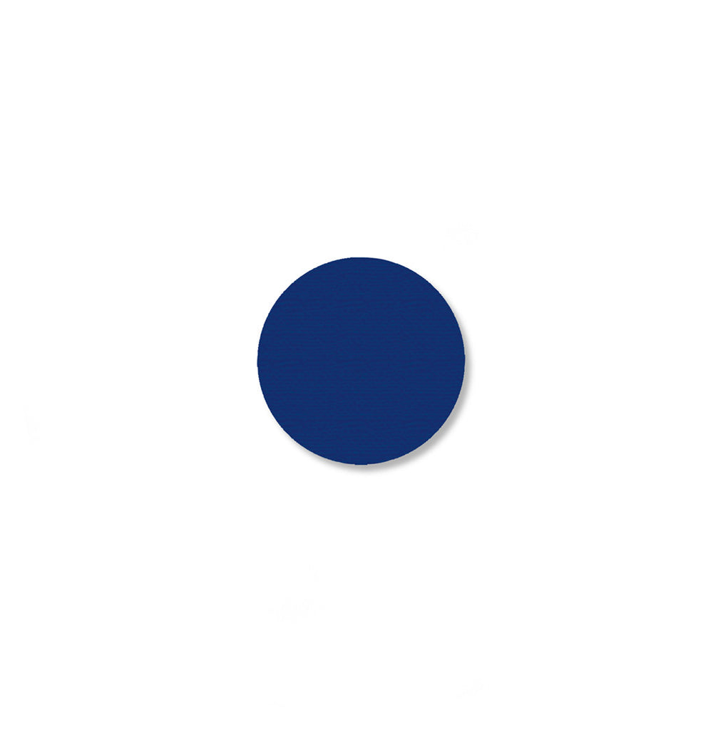 Mighty Line .75" Blue Industrial Floor Tape Dots