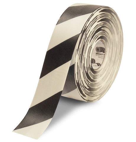 3" Black & White Chevrons Floor Tape