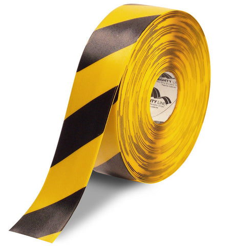 3" Yellow & Black Chevrons Floor Tape