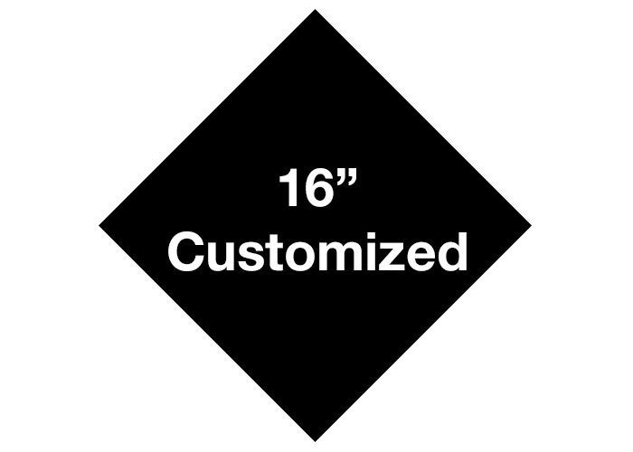 Black Diamond Custom Industrial Floor Tape Signs