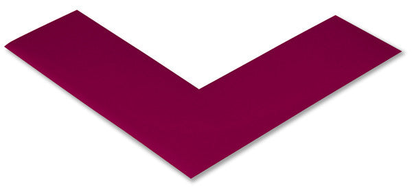 2" Purple Floor Marking Tape Corners
