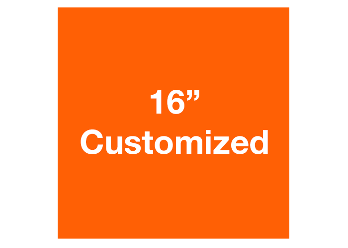 16" Square Customized Floor Tape Safety Marking