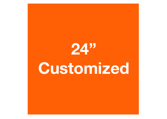 24" Square Custom Industrial Floor Tape Marking