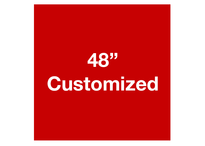 Red Square Custom Warehouse Floor Tape Marking