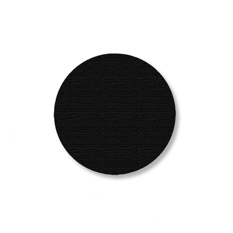 2.7" Black Warehouse Marking Dots - Pack of 100