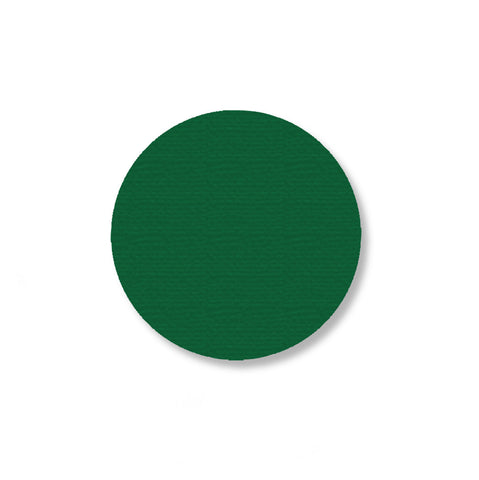 2.7 Inch Green Safety Floor Tape Dots - Pack of 100