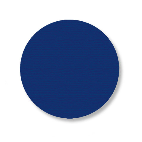 3.75" Blue Floor Tape Dots - Pack of 100