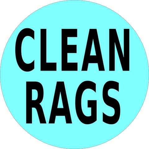 Clean Rags Floor Sign