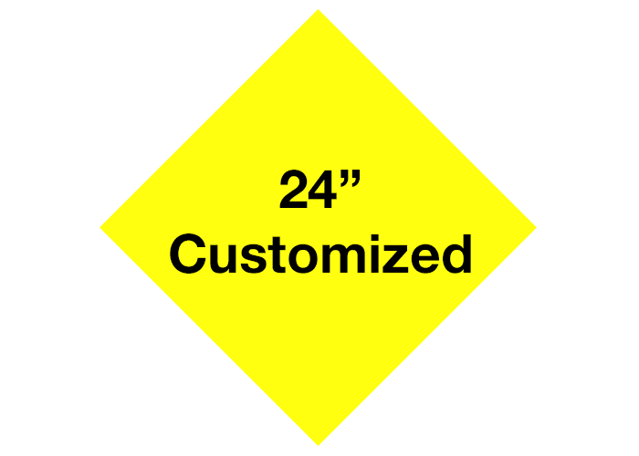 Yellow Diamond Custom Floor Tape Safety Marking