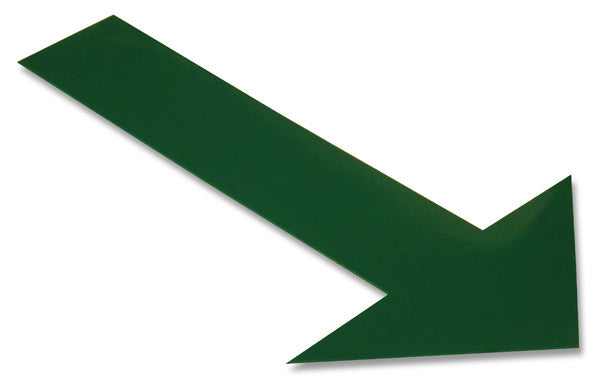 Mighty Line Green Adhesive Safety Floor Arrows