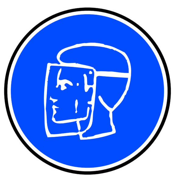 Protection Mask Required Floor Sign – Industrial Floor Tape