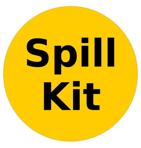 Spill Kit Floor Sign