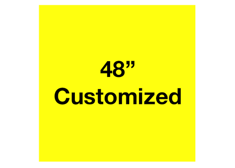 CUSTOMIZED - 48" Yellow Square - Set of 1