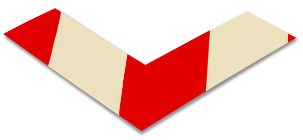 2" Red/White Angle